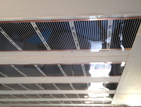 Infra mennyezetfűtés