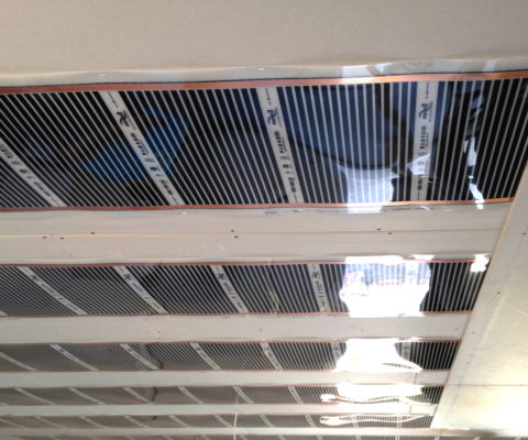 Infra mennyezetfűtés